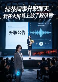 绿茶同事升职那天，我在大屏幕上放了段录音封面