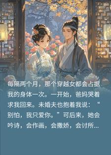 穿越女占据我身体后他们都爱上了她，我消失后他们疯了封面